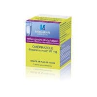Omeprazole Biogaran Conseil 20 Mg Gél Gastro-Rés 1Pilul/7Oméprazole