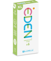 Eden Xl Préservatif Fin Latex Lubrifié B/6 - Majorelle