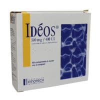 Ideos 500 Mg/400 Ui, Comprimé à Sucer Ou à Croquercalcium + Cholécalciférol - 4 Tube(S) Polypropylène de 15 Comprimé(S)