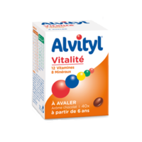 Alvityl Vitalité à Avaler Comprimés B/40