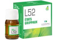 L52 Solution Buvable en Gouttes Fl/30Mlcinchona Succirubra [H] ; Aconitum Napellus [H] ; Drosera [H] ; Arnica Montana [H] ; Bryonia [H] ; Polygala Senega [H] ; Eupatorium Perfoliatum [H] ; Eucalyptus 