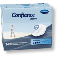 Confiance Men Protection Anatomique Absorption 4 Gouttes Sachet/14