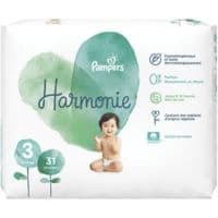 Pampers Harmonie Couche T3 Géant Paquet/31