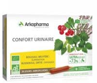 Arkofluide Bio Ultraextract Solution Buvable Confort Urinaire 20 Ampoules/10Ml - Arkopharma