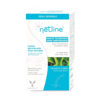 Netline Crème Visage/Corps Décolorante Peau Sensible 30+30Ml - Laboratoire Ccd
