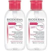 Créaline H2O Solution Micellaire Nettoyante Apaisante Sans Parfum 2*Fl Pompe Inversée/500Ml - Bioderma