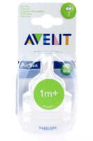 Tetine Avent Debit Lent X 2 - Philips Avent