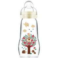 Mam Biberon Verre Beige 260Ml - Mam Baby France
