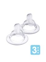 Mam Tetine Ultra-Douce Lot de 2_Débit 3 Rapide +4Mois - Mam Baby France