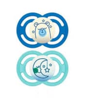 Mam Perfect Sucette Anatomique Nuit 6 Mois+ B/2 - Mam Baby France