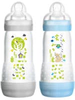Mam Biberon Easy Start Anti-Colique Bleu & Blanc 320 Ml Lot de 2 - Mam Baby France