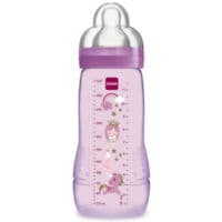 Mam Biberon Easy Active 2Ème Âge +6Mois 330Ml - Rose