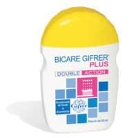 Gifrer Bicare Plus Poudre Double Action Hygiène Dentaire 60G - Gifrer Barbezat