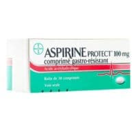 Aspirine Protect 100 Mg, 30 Comprimés Gastro-Résistantacide Acétylsalicylique - Plaquette(S) Polypropylène Aluminium de 30 Comprimé(S)