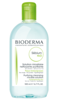 Sébium H2O Solution Micellaire Sans Savon Nettoyante Peau Grasse 500Ml - Bioderma