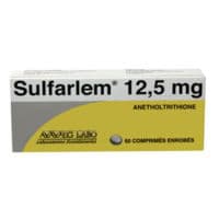 Sulfarlem 12,5 Mg, Comprimé Enrobéanétholtrithione - Plaquette(S) Thermoformée(S) Pvc-Aluminium de 30 Comprimé(S)