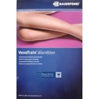 Venotran Discretion - 2 Bas Auto-Adhérent Pied Fermé Beige T4C - Bauerfeind