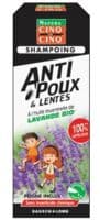 Cinq Sur Cinq Natura Shampooing Anti-Poux Lentes Lavande 100Ml