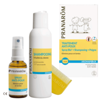 Pranarôm Aromapoux Traitement Complet Anti-Poux 30Ml + Peigne + Shampooing - Pranarôm France