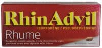 Rhinadvil Rhume Ibuprofene/Pseudoephedrine, Comprimé Enrobéibuprofène + Pseudoéphédrine