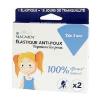 Magnien Elastique Anti-Poux B/2