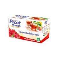 Picot Maman Tisane D'Allaitement Fruits Rouges 20 Sachets