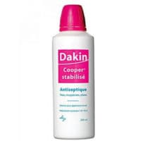 Dakin Cooper Stabilise S Appl Loc en Flacon Fl/250Mlchlore Actif
