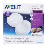 Coussinets Allaitement Nuit Avent 20 Pieces