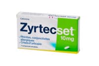 Zyrtecset 10 Mg, Comprimé Pelliculé Sécablecétirizine Dichlorhydrate - Plaquette(S) Thermoformée(S) Pvc-Aluminium de 7 Comprimé(S)