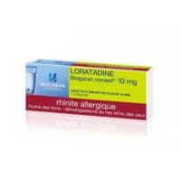 Loratadine Biogaran Conseil 10 Mg, Compriméloratadine - Plaquette(S) Thermoformée(S) Pvc Pvdc Aluminium de 7 Comprimé(S)