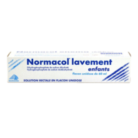 Normacol Lavement Enfants, Solution Rectale, Récipient Unidosedihydrogénophosphate de Sodium + Hydrogénophosphate de Sodium - 1 Récipient(S) Unidose(S) Polyéthylène de 60 Ml Avec Canule