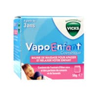 Vicks Vapoenfant Baume de Massage Apaisant 50G
