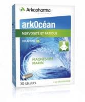 Arkocean Magnesium Marin Vitamine B6 Gélules Nervosité Fatigue B/30 - Arkopharma