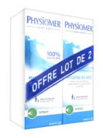 Physiomer Solution Nasale Adulte Enfant 2*Sprays/135Ml