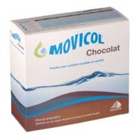 Movicol Chocolat, Poudre pour Solution Buvable en Sachet - 20 Sachet(S) Papier Polyéthylène Aluminium