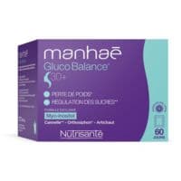 Manhaé Gluco Balance Poudre 60 Sachets - Nutrisanté