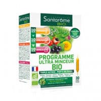 Santarome Bio Programme Ultra Minceur Solution Buvable 30 Ampoules/10Ml