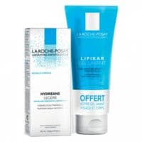 Hydreane Légère Crème Hydratante Peau Normale à Mixte 40Ml+Gel Lavant 100Ml - la Roche Posay
