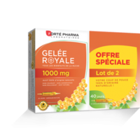 Forte Pharma Gelée Royale 1000 Mg Solution Buvable 2*B/20 Ampoules/10Ml