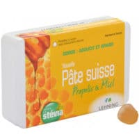 Lehning Pâte Suisse Gomme à Sucer Miel Propolis