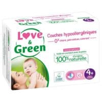 Love&Green Couches Jetables Hypoallergéniques T4+