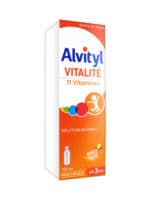 Alvityl Vitalité Solution Buvable Multivitaminée 150Ml
