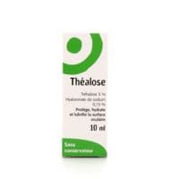 Thealose Solution Oculaire Oeil Sec Modéré à Sévère Fl Cpte-Gttes/10Ml - Théa Pharma