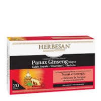 Gelée Royale Herbesan Ampoules B/20