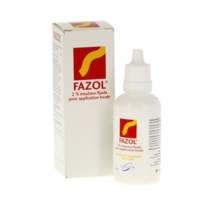 Fazol 2 pour Cent, Émulsion Fluide pour Application Localeisoconazole - 1 Flacon(S) Polyéthylène Dioxyde de Titane de 30 G
