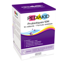 Pédiakid Probiotiques 10M Poudre 10 Sachets