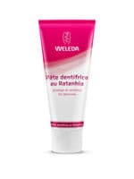 Weleda Pâte Dentifrice Au Ratanhia 75 Ml Lot de Deux