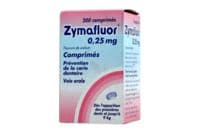 Zymafluor 0,25 Mg, Compriméfluor - 1 Flacon(S) Polypropylène de 200 Comprimé(S) Avec Fermeture de Sécurité Enfant