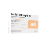 Becilan 250 Mg/5 Ml, Solution Injectable 5Amp/5Mlvitamine B6 - Pyridoxine Chlorhydrate - 5 Ampoule(S) en Verre de 5 Ml
