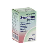 Zymafluor 0,50 Mg, Compriméfluor - Tube(S) Polypropylène de 100 Comprimé(S) Avec Fermeture de Sécurité Enfant